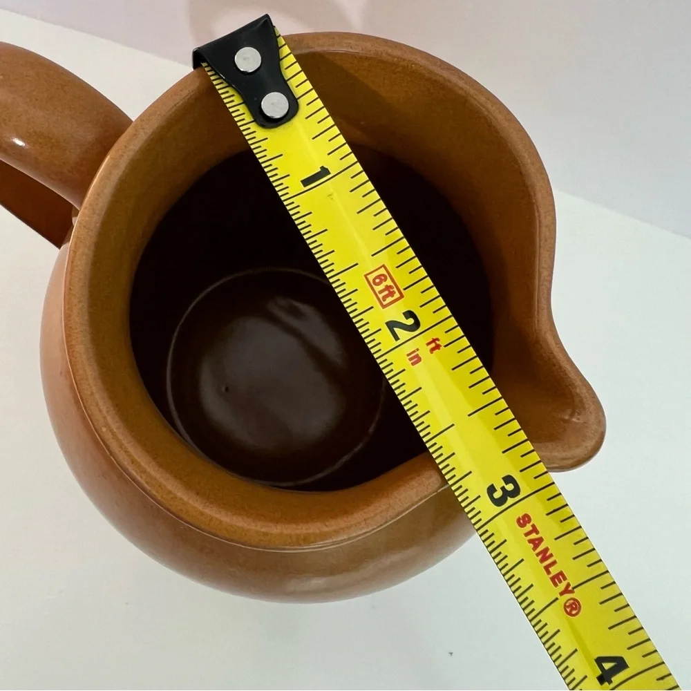 Handmade tan pottery